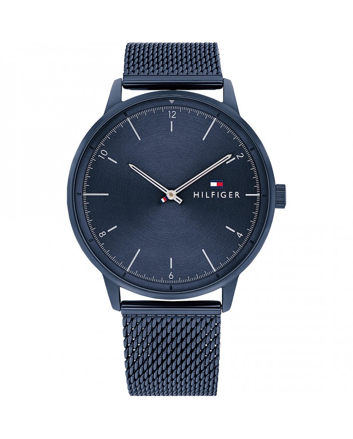 Tommy Hilfiger - HENDRIX  43mm 2H BLUE BLUE BRAC MESH