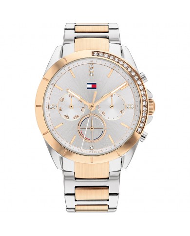 Tommy Hilfiger - KENNEDY 38mm MULTIF. GREY TWO TONE BRAC