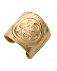 Anello a fascia in argento 925/°°° imbrunito