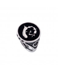 ANELLO IN ARGENTO COLLEZIONE "SIGILLUM FLORIS"
