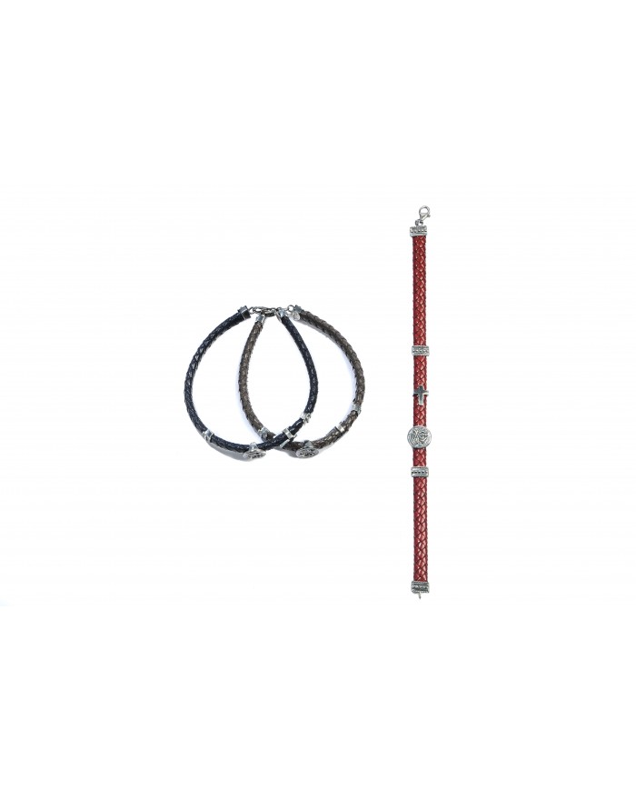 BRACCIALE MASCHILE COLLEZIONE "SIGILLUM FLORIS"