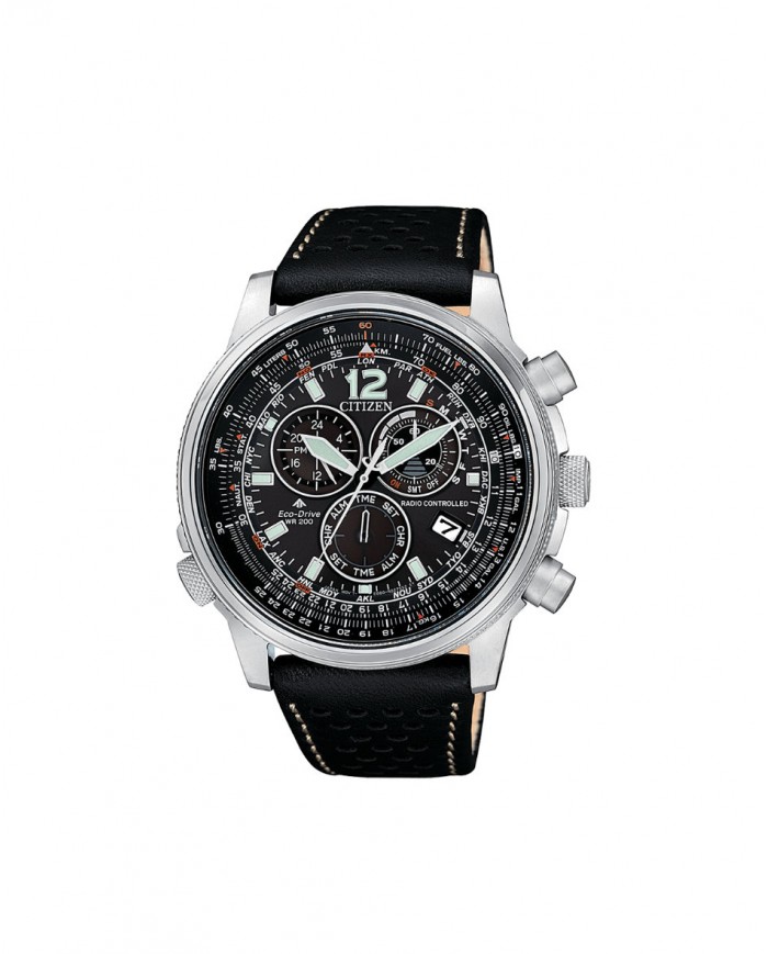 Citizen - Orologio Uomo Pilot   Supertitanio Eco Drive  Radiocontrollato