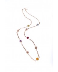 ORECCHINI IN ARGENTO PLACCATO ORO GIALLO 24ct a 1mcr CON COPRI MORA