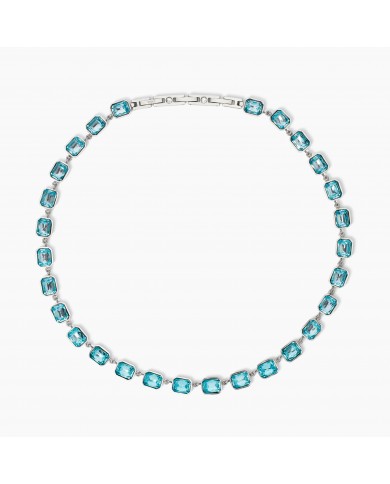 Girocollo in acciaio 316L cristalli