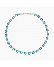 Girocollo in acciaio 316L cristalli