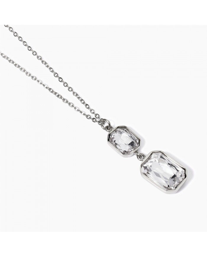 Girocollo in acciaio 316L cristalli