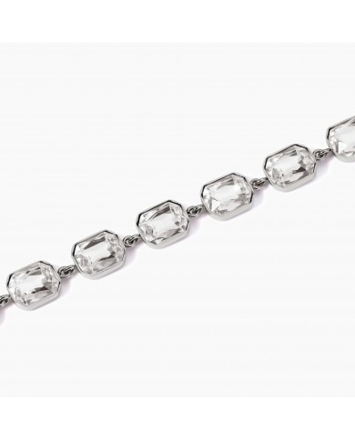 Bracciale Kidult donna  in acciaio 316L cristalli