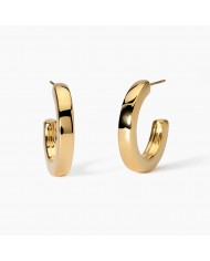 Orecchini in acciaio 304/316L PVD giallo