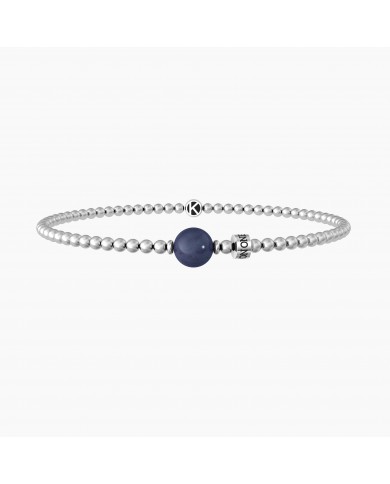 Bracciale in acciaio 316L sodalite
