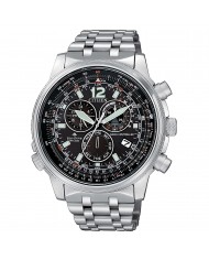 Citizen - Orologio Uomo Crono Pilot  Acciaio Radiocontrollato