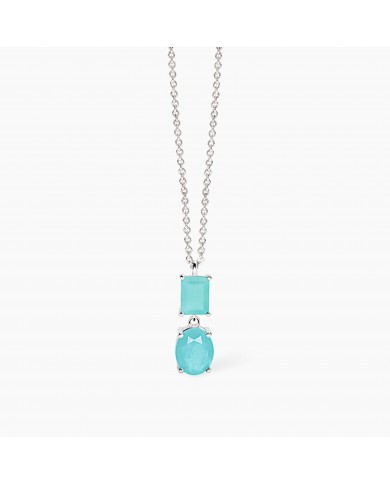 Girocollo in argento 925/ººº glass cr rocca