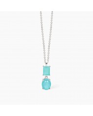 Girocollo in argento 925/ººº glass cr rocca