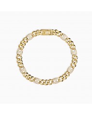 Bracciale in argento 925/°°° dorato zirconi