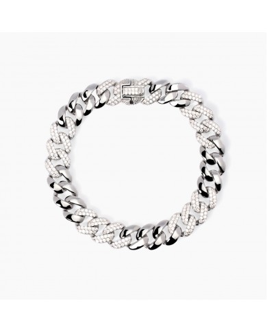 Bracciale in argento 925/°°° zirconi