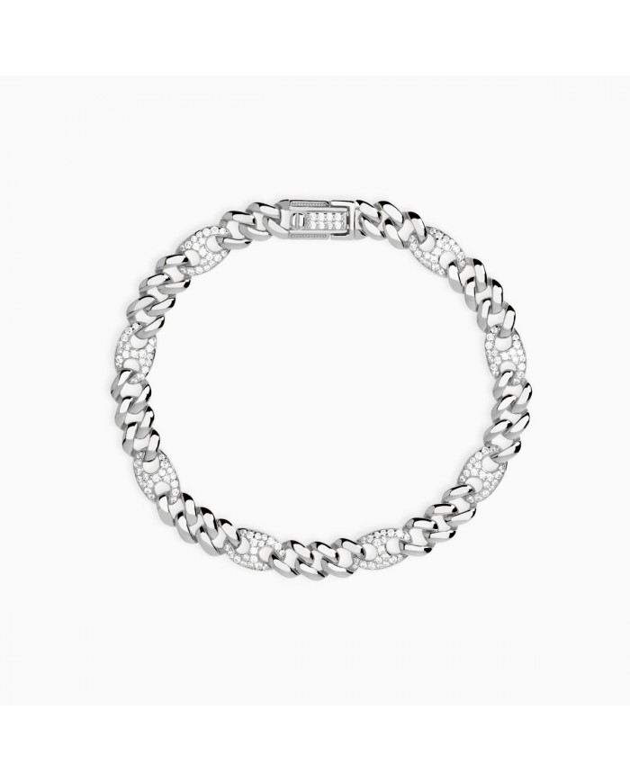 Bracciale in argento 925/°°° zirconi
