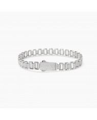 Bracciale in argento 925/°°° zirconi