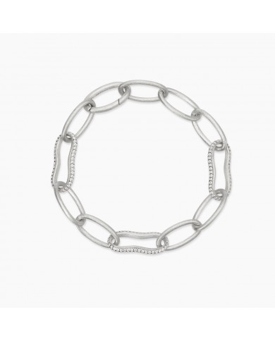 Bracciale in argento 925/°°° zirconi