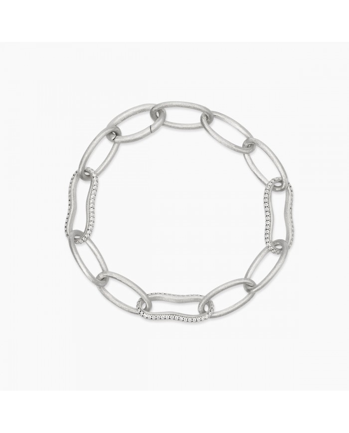Bracciale in argento 925/°°° zirconi