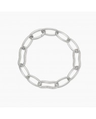 Bracciale in argento 925/°°° zirconi