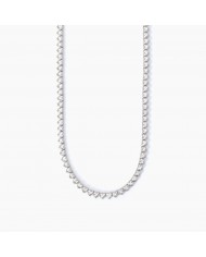 Collana in argento 925/°°° zirconi