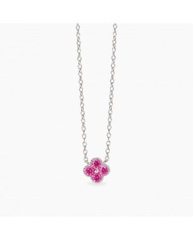 Girocollo in argento 925/°°° tormalina sintetica