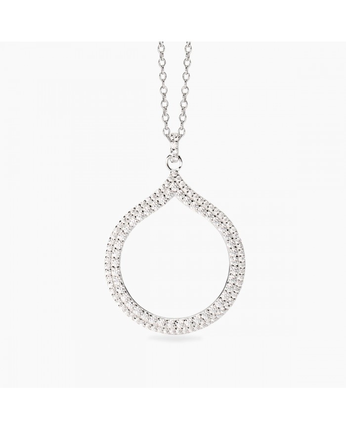 Girocollo in argento 925/°°° zirconi