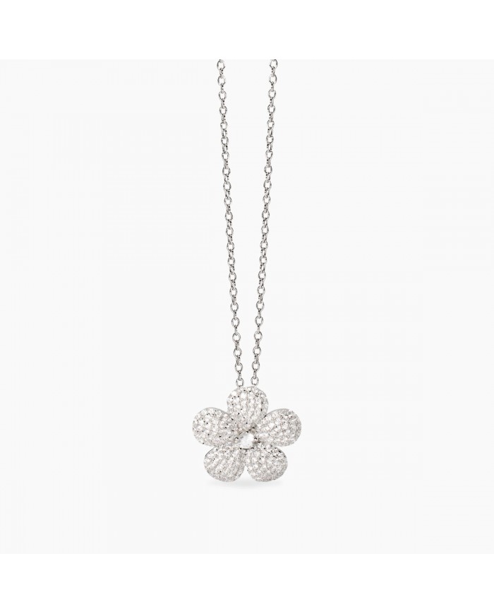 Girocollo in argento 925/°°° zirconi