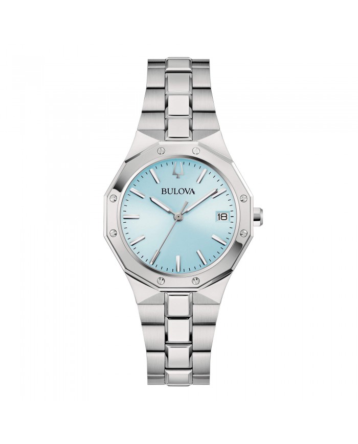 Bulova - Orologio Donna Octagon Lady Quadrante Blue Ice