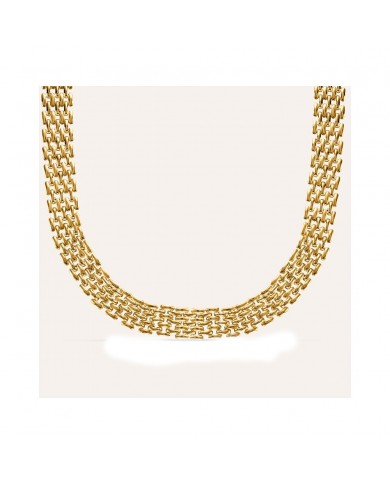 Collana Stroili in acciao Gold