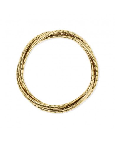 Bracciale Kidult donna in acciaio 304 PVD giallo