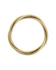 Bracciale Kidult donna in acciaio 304 PVD giallo