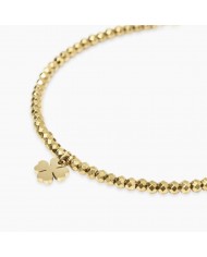 Bracciale Kidult donna  in acciaio 316L PVD giallo