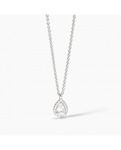 Mabina donna  Girocollo in argento 925/°°° zirconi