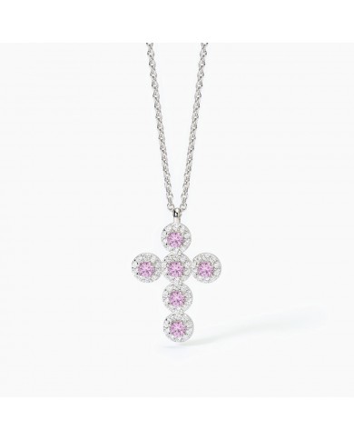 Girocollo in argento 925/°°° tormalina sint zirc