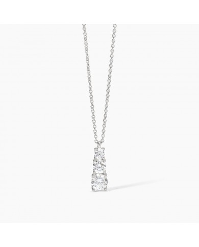 Girocollo in argento 925/°°° zirconi