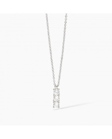 Mabina donna  Girocollo in argento 925/°°° zirconi