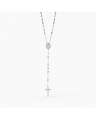 Girocollo in argento 925/ººº zirconi