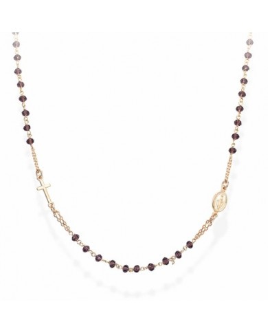 Amen Girocollo Rosario in Argento 925°°° gold