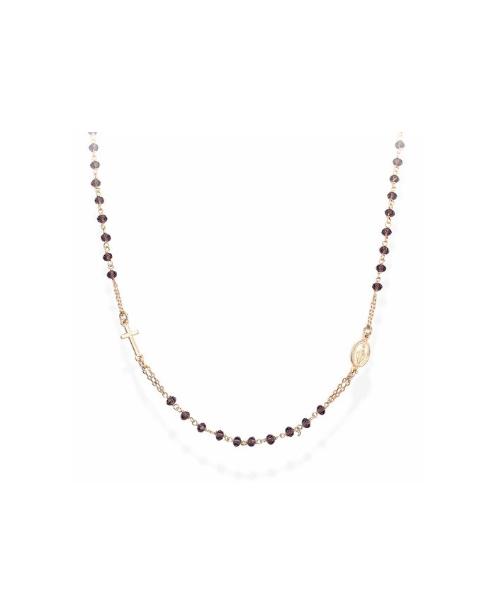 Amen Girocollo Rosario in Argento 925°°° gold