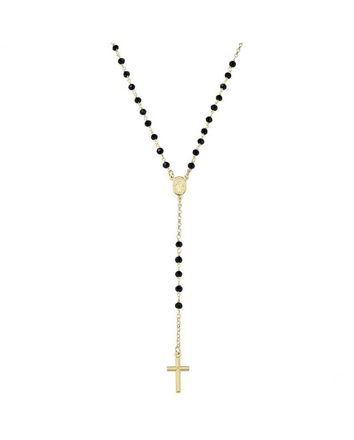 Amen Collana Rosario in Argento 925°°°   GOLD