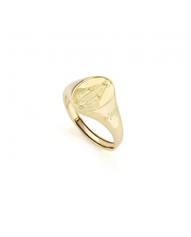 AMEN - Anello Argento 925°°° GOLDMisura regolabile