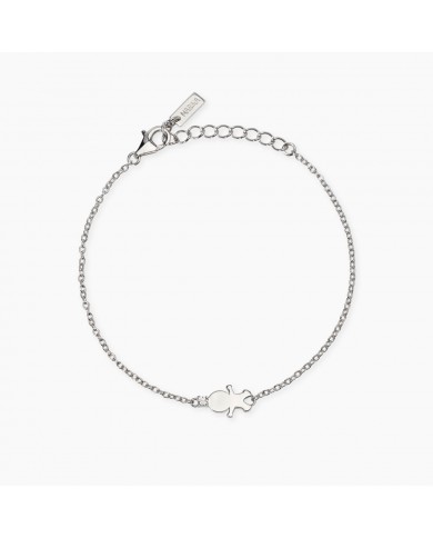 Bracciale in argento 925/°°° diamanti lab-grown