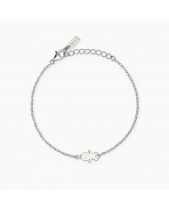 Bracciale in argento 925/°°° diamanti lab-grown