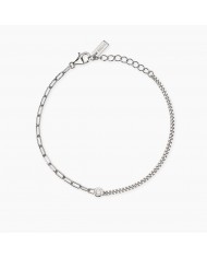 Bracciale in argento 925/°°° diamanti lab-grown