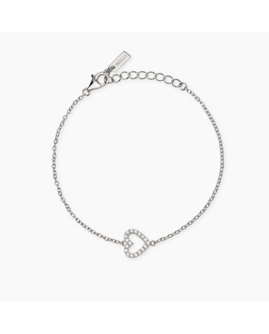 Bracciale in argento 925/°°° diamanti lab-grown