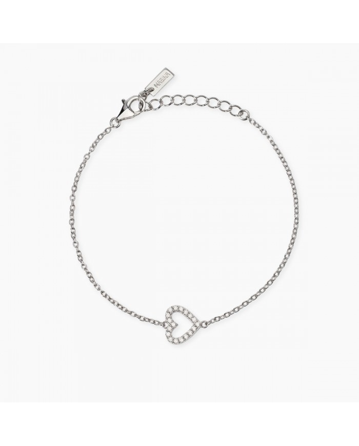 Bracciale in argento 925/°°° diamanti lab-grown