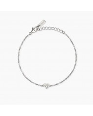 Bracciale in argento 925/°°° diamanti lab-grown