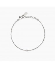 Bracciale in argento 925/°°° diamanti lab-grown