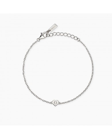 Bracciale in argento 925/°°° diamanti lab-grown