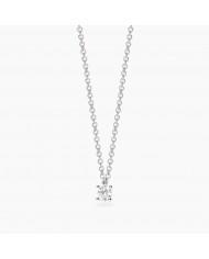 Girocollo in argento 925/°°° diamanti lab-grown